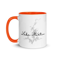 Load image into Gallery viewer, Map Mug with Color Inside