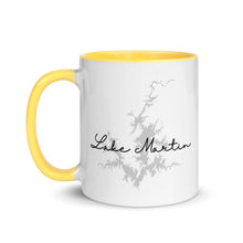 Load image into Gallery viewer, Map Mug with Color Inside