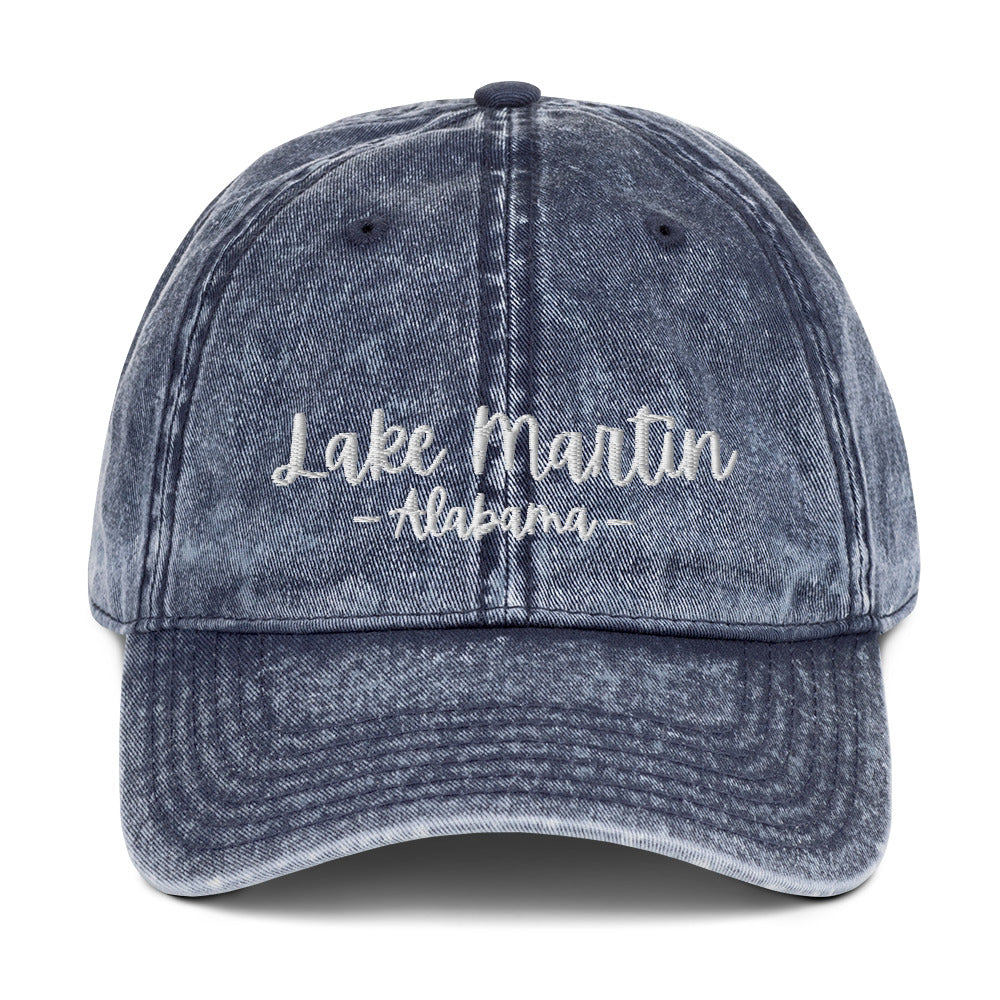 Lake Martin Vintage Cotton Twill Hats 